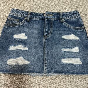 H&M denim skirt new size 4